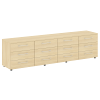 Тумба наборная - 4 секции Yalta LT.TS-4.4 акация лорка